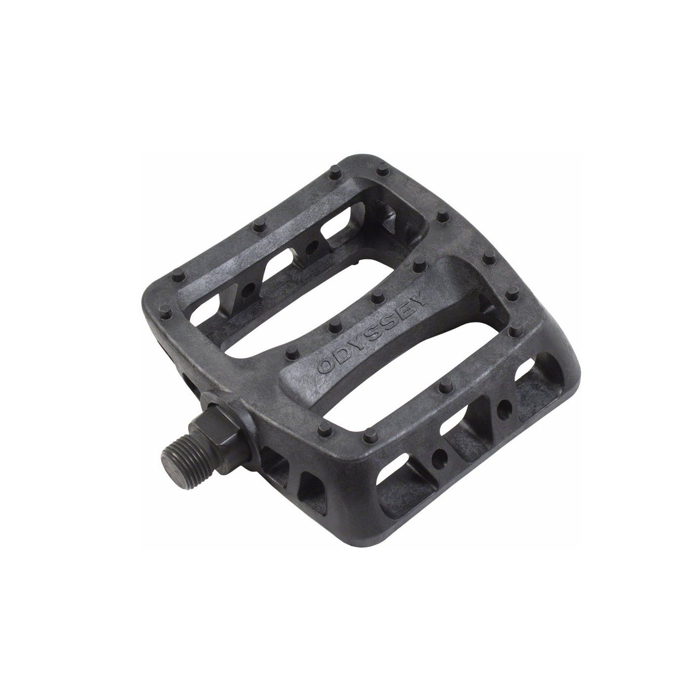 Odyssey Twisted PC Pedals - Platform, Composite/Plastic, 9/16&quot;, Black