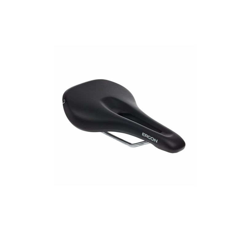Ergon SM Saddle - Chromoly, Black, Women&#39;s, Medium/Large