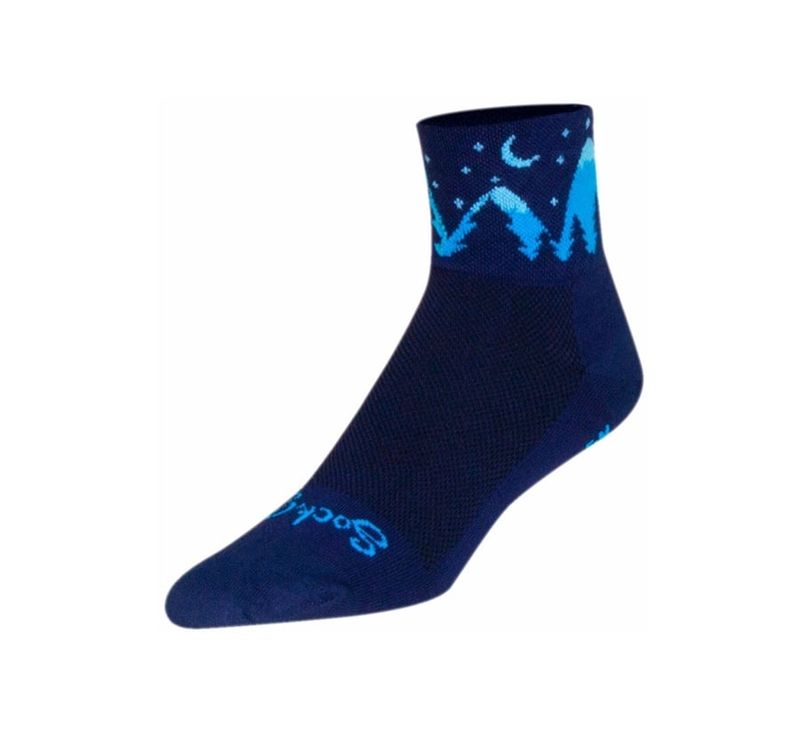 SockGuy Classic Midnight Socks - 3&quot;, Black, Small/Medium