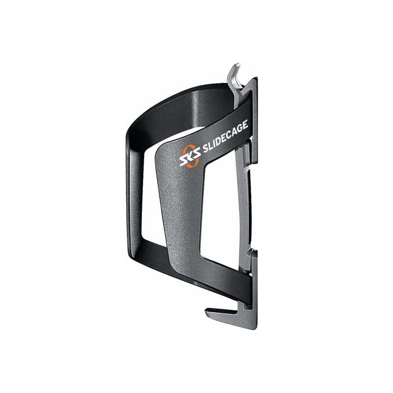 SKS Slide Cage Side or Top Slide in Water Bottle Cage for Bicycles, Black