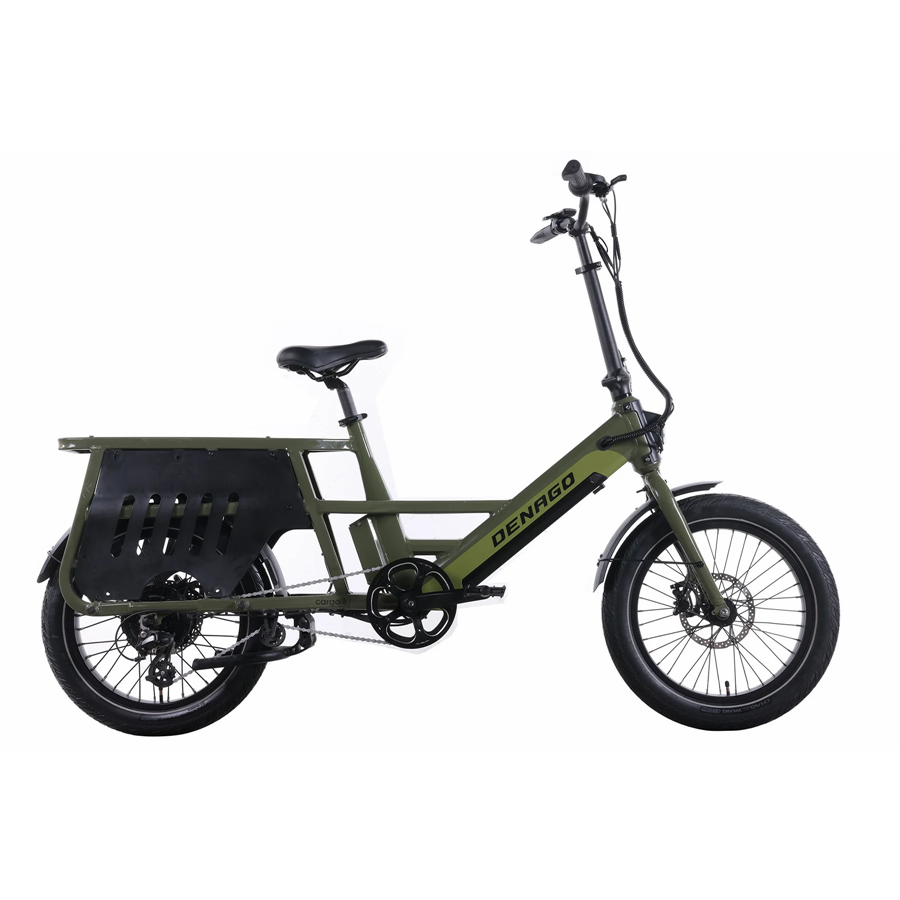 Denago Compact Cargo 1 eBike Army Green