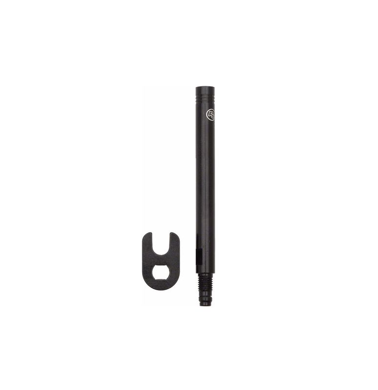 Problem Solvers Presta Valve Extender: Removable Core 70mm Black