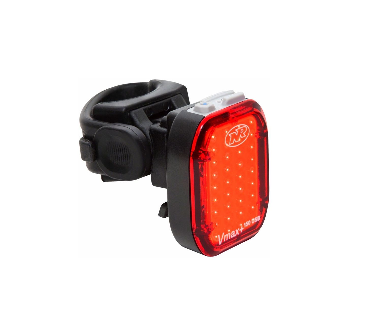 NiteRider Vmax+ 150 Taillight - 150 Lumens, Seatpost or Clothing Clip Mount, Black