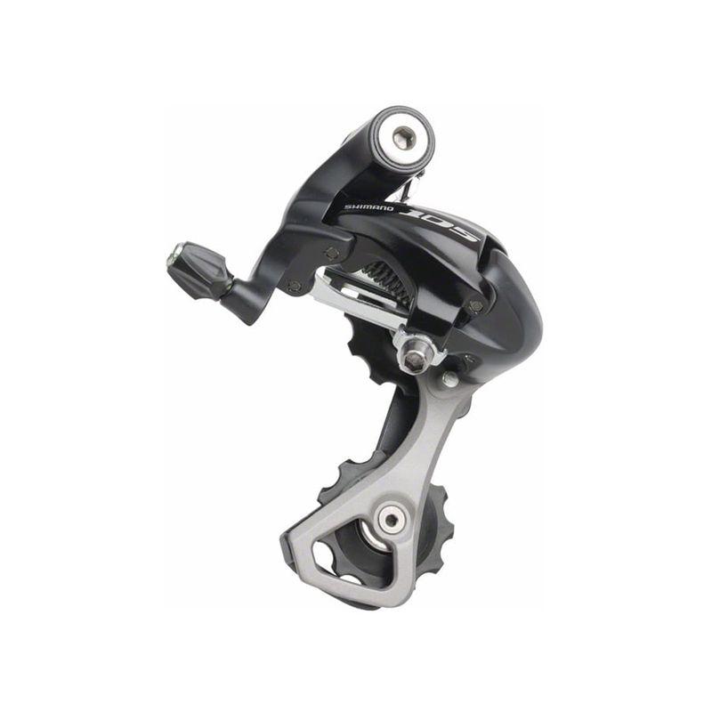 Shimano 105 RD-5701-SS Rear Derailleur - 10 Speed, Short Cage, Black