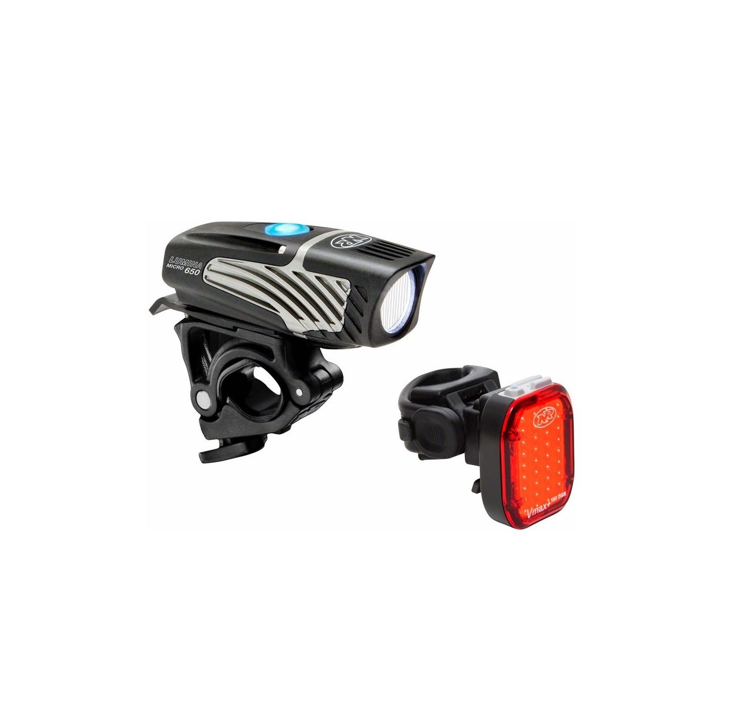 NiteRider Lumina Micro 650/Vmax+ Headlight and Taillight Set