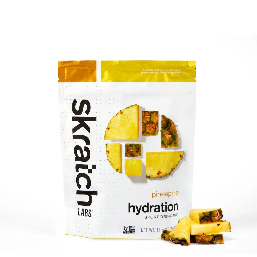 Skratch Labs Hydration Sport Drink Mix - Pineapple, 20-Serving Resealable Pouch