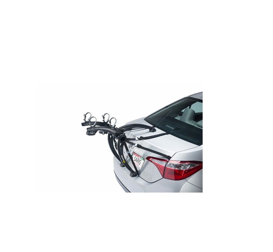 Saris Bones Trunk Rack: 2 Bike, Black