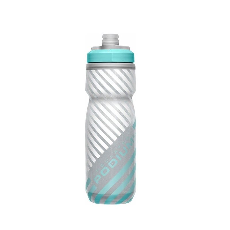 Camelbak Podium Chill Water Bottle - 21oz, Gray/Teal