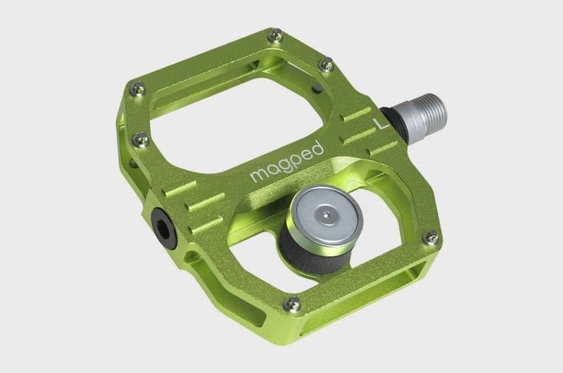 magped SPORT2 pedals, Color: Green, Size: 150 N