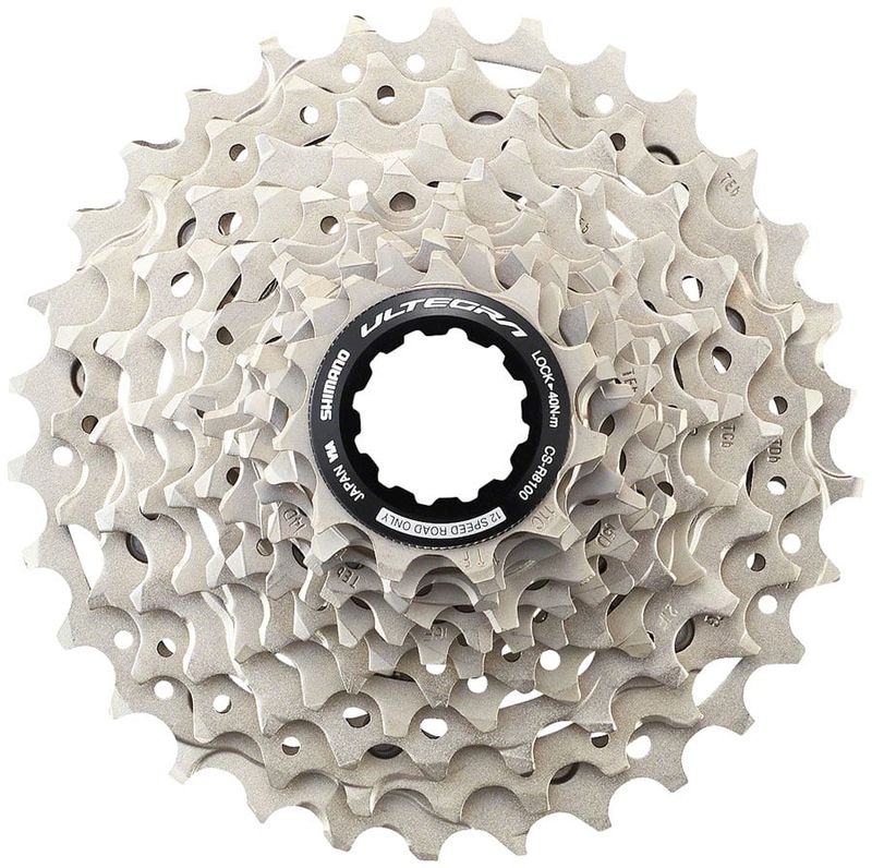 Shimano Ultegra CS-R8100 Casette - 12-Speed Silver, Size: 11-30t