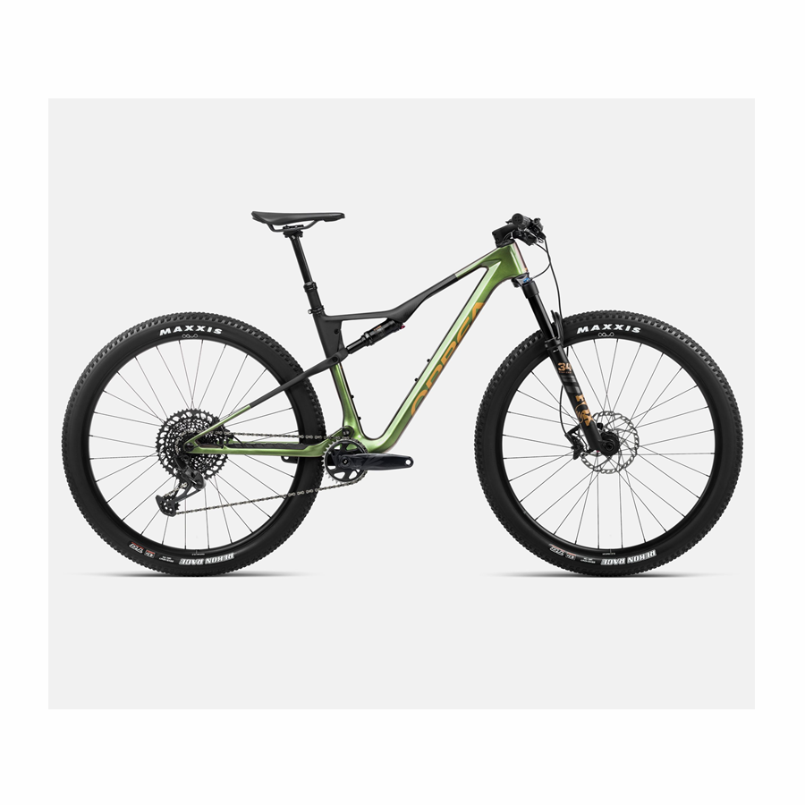 Orbea Oiz M21 2024, Size: S, Color: Chameleon Goblin Green Gloss - Black Matt