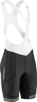 Garneau CB Neo Power RTR Bib Shorts - Black/White, X-Large, Women&#39;s