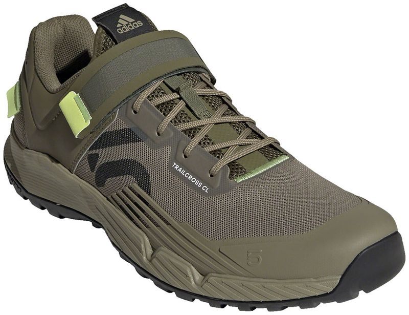 Five Ten Trailcross Mountain Clipless Shoes - Men&#39;s, Orbit Green/Carbon/Pulse Lime, 12