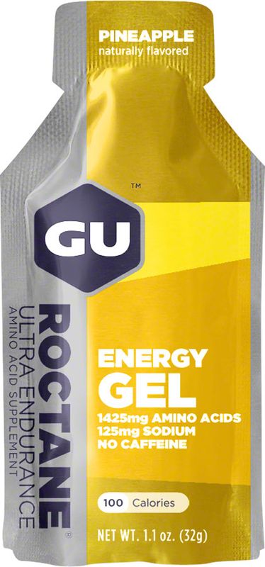 GU Roctane Energy Gel - Pineapple, Caffeine Free