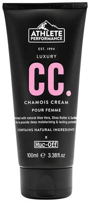 Athlete Performance by Muc-Off Women&#39;s Luxury CC Chamois Cream: 100ml Tube