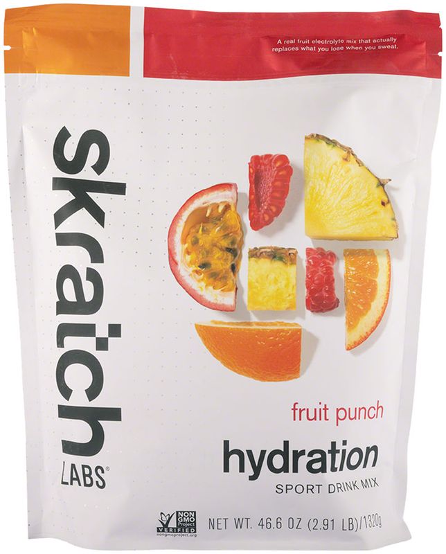 Skratch Labs Hydration Sport Drink Mix - Fruit Punch, 60 -Serving Resealable Pouch