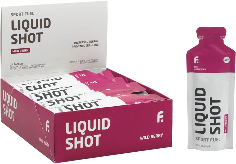 First Endurance Liquid Shot - Wildberry