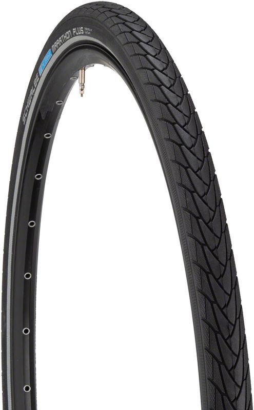 Schwalbe Marathon Plus Tire - 700 x 35, Clincher, Wire, Black/Reflective, Performance Line