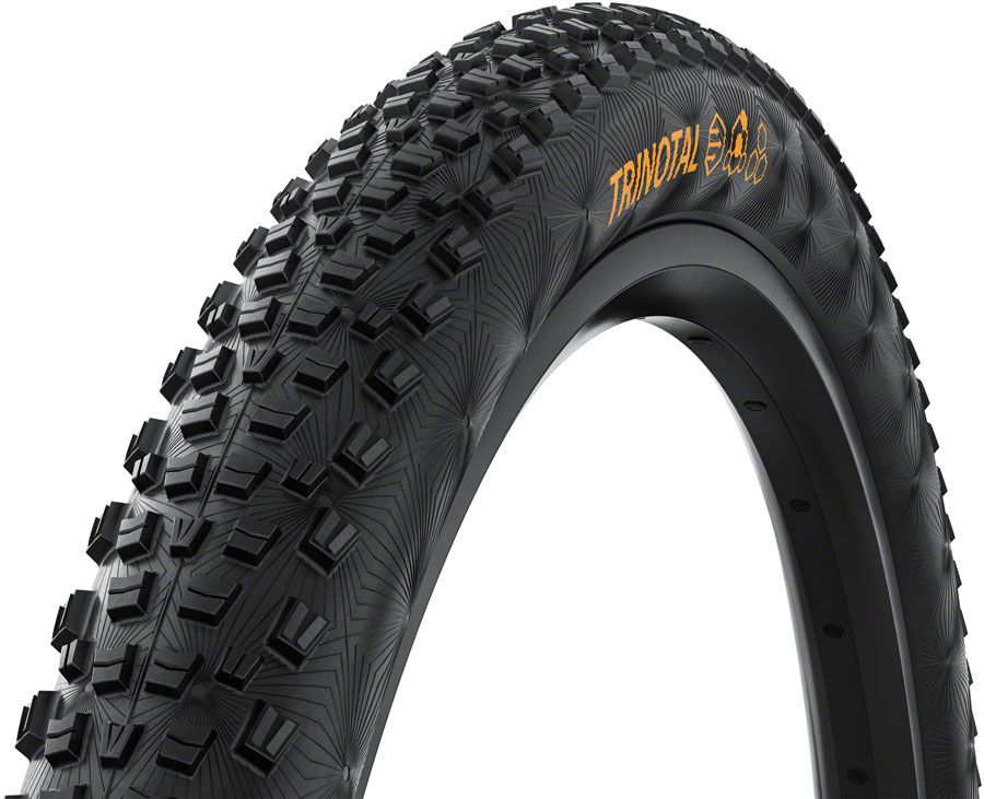 Continental Trinotal Tire - 29 x 2.40, Tubeless, Folding, Black, Grip, Race Casing, E25