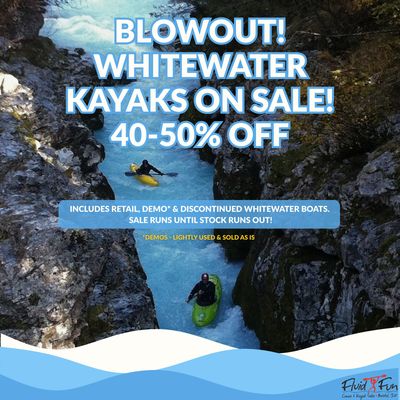 Whitewater Blowout Sale