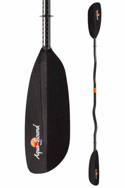 Tango Carbon 2pc Bent Shaft, Color: Black, Size: 230 cm