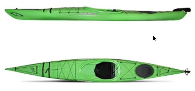 Vision 150 RM Rudder, Color: Sunrise