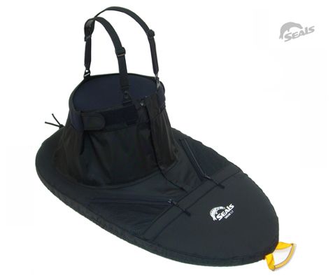 Sneak Sprayskirt, Color: Black, Size: 2.2