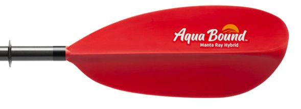 Manta Ray Hybrid 2pc Posi-Lok, Color: Sunset Red, Size: 230 cm