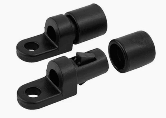 Bungee Terminal End w/Sleeve, Size: 1/4"