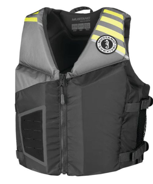 Young Adult PFD, Color: Grey, Size: 88-110 lbs.