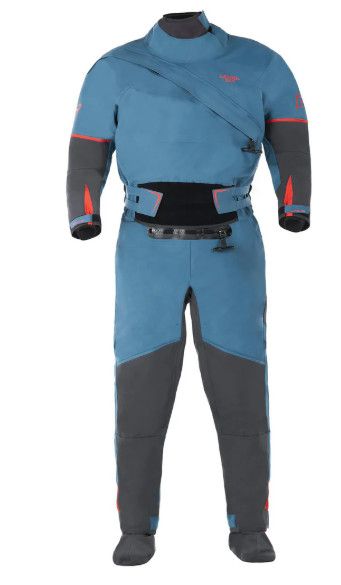 Odin Dry Suit, Color: Crater Blue, Size: XXL