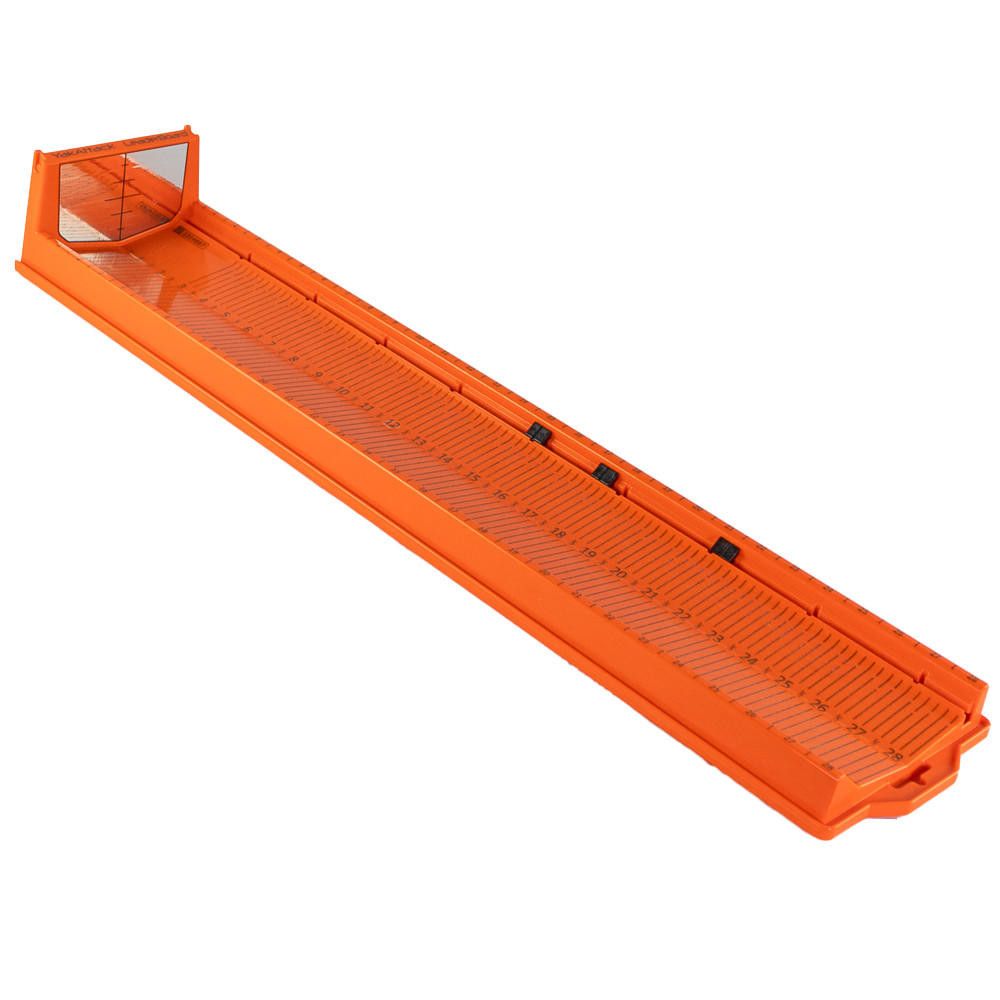 LeaderBoard Measuring Board, Color: Orange, Size: 28"