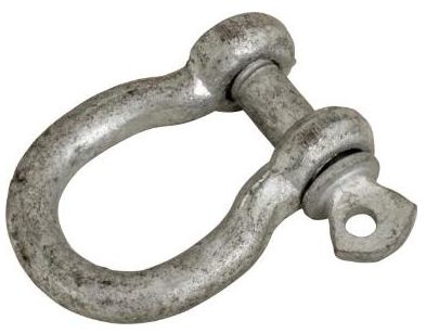Galv. Anchor Shackle 5/16" NR  1/4"