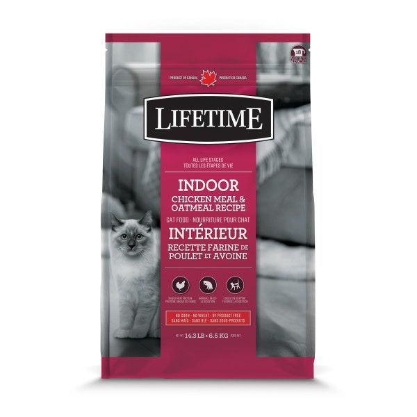 Lifetime Indoor Chicken &amp; Oatmeal [CAT] 6.5KG