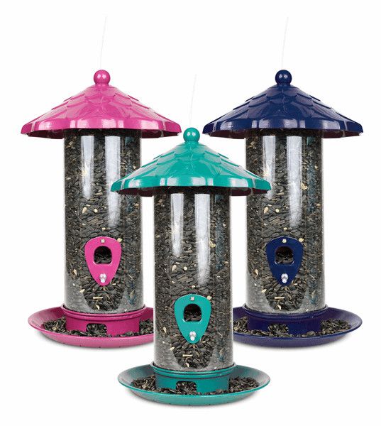 High Capacity Decorative Seed Feeder