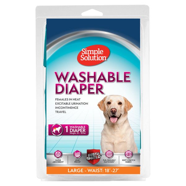 Simple Solution Washable Female Diaper Large