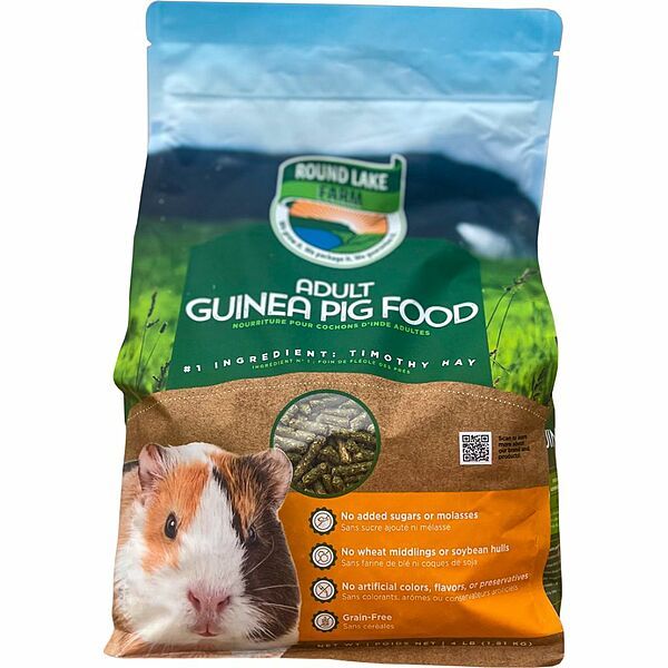 Round Lake Farm Adult Guinea Pig Diet 4LB