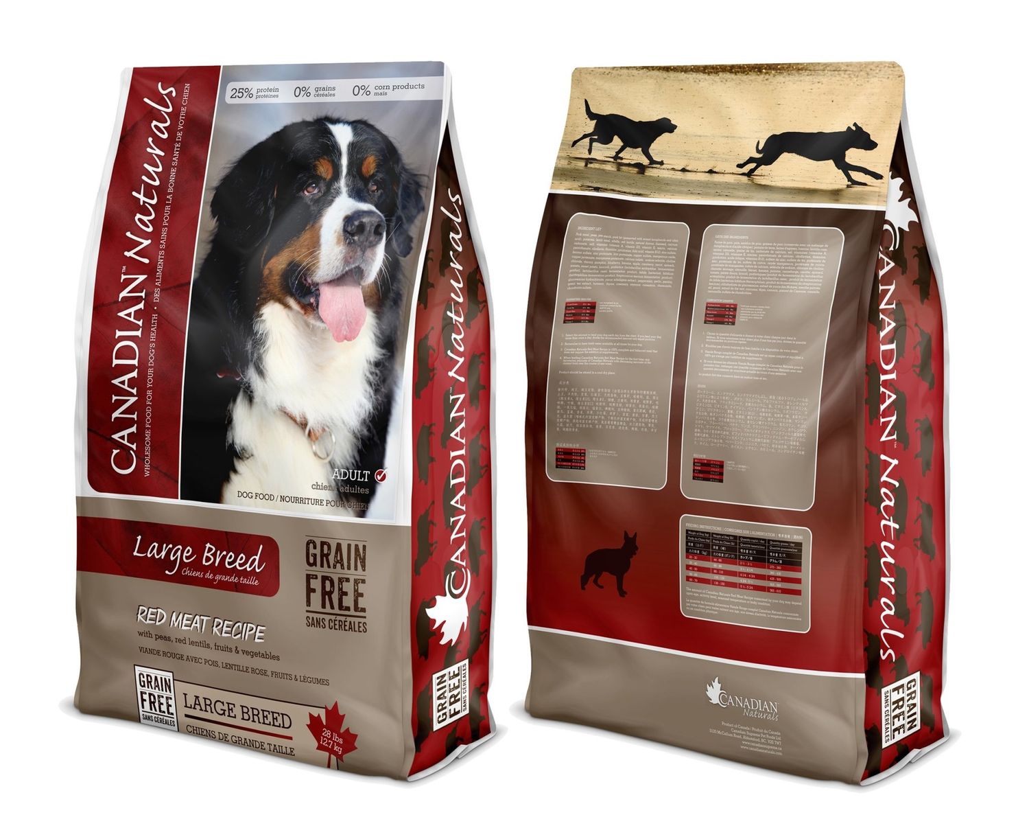 Canadian Naturals GF Red Meat Large Breed [DOG] 28LB