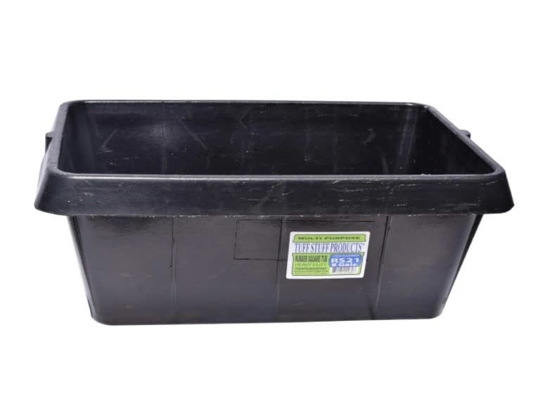 Tuff Stuff Square Rubber Tub 8 GAL