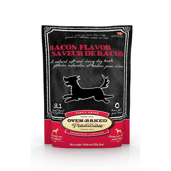 Oven-Baked Tradition Bacon Treats 8OZ