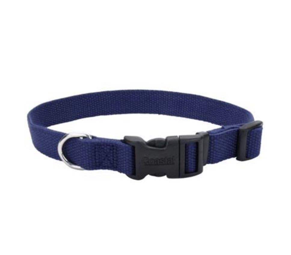 Soy Collar Indigo 8-12” x 5/8”