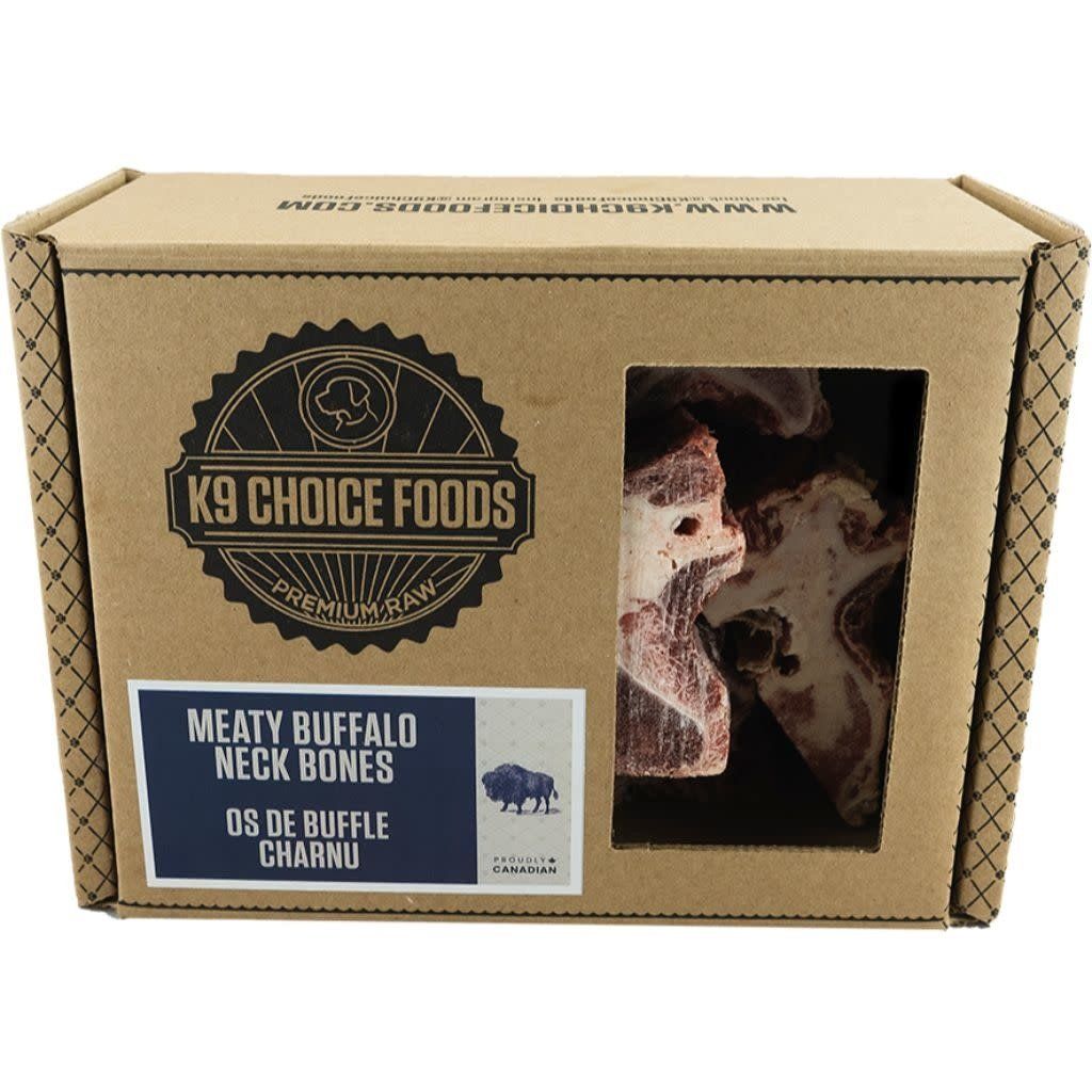 K9 Choice Frozen - Buffalo Neck Bones 1.36KG