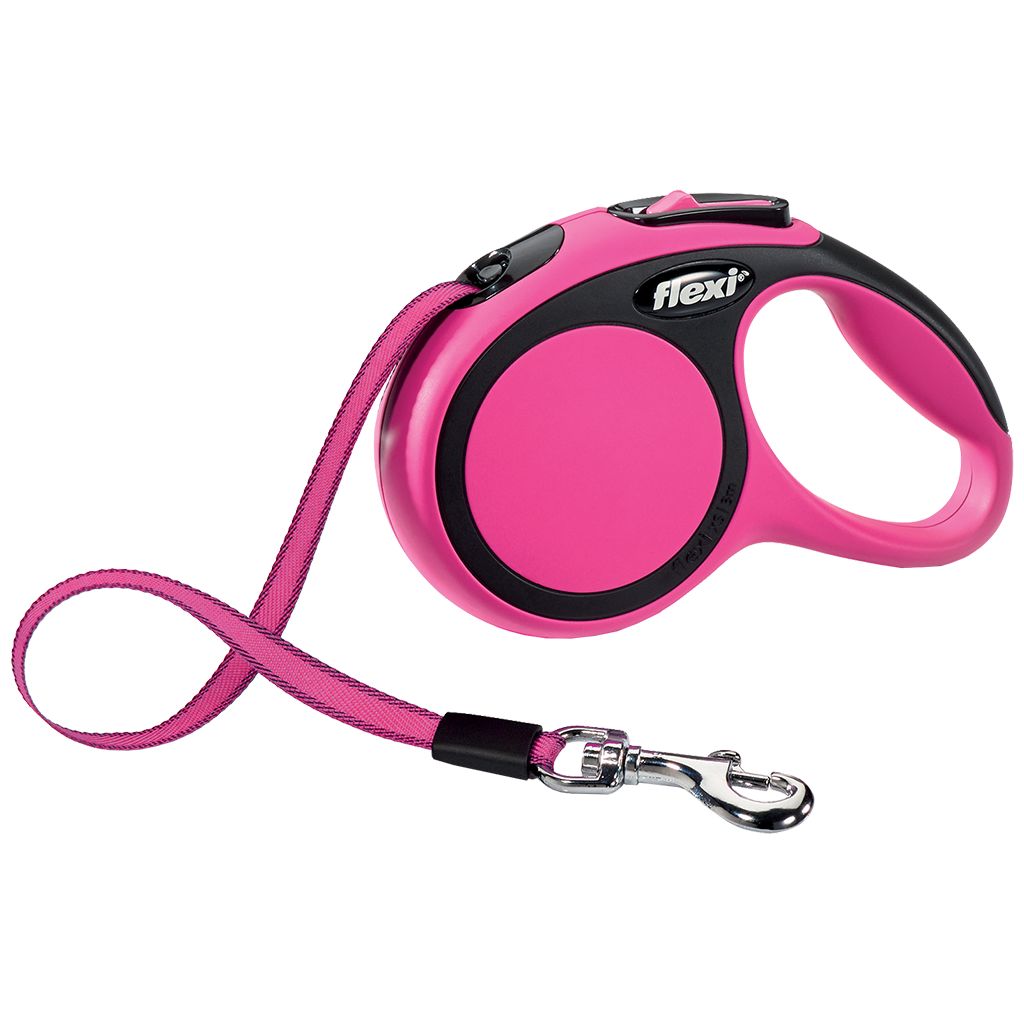 Comfort Tape Flexi Leash Rose 5M S