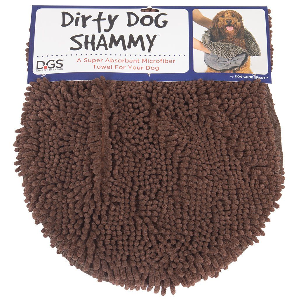 Dirty Dog Shammy Brown 13&quot; x 31&quot; ~