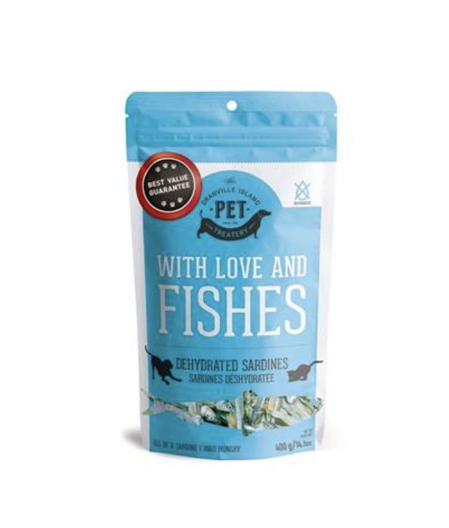 With Love &amp; Fishes Sardine Treats 400GM