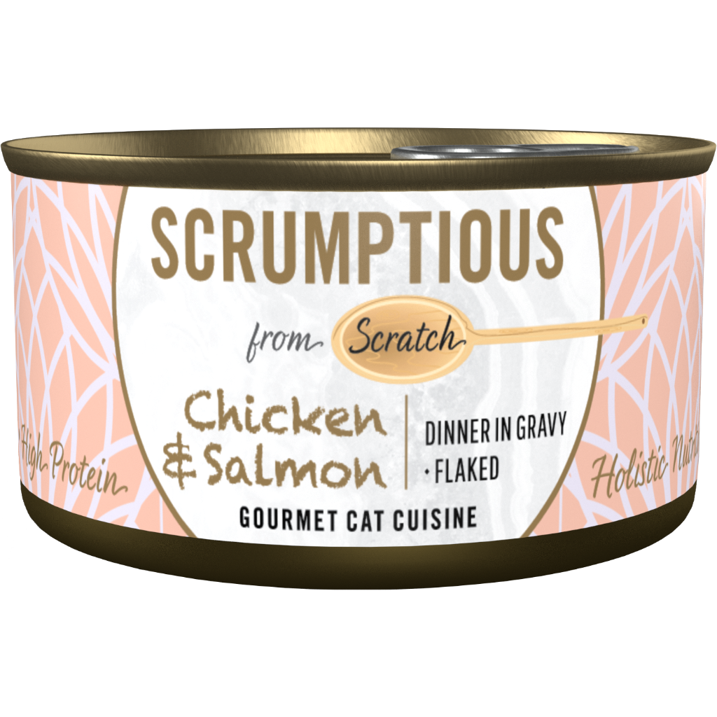 Scrumptious Chicken &amp; Salmon [CAT] 2.8OZ