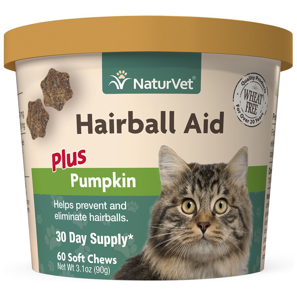 Soft Chew Hairball Plus Pumpkin 60CT