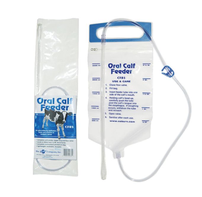 Coburn Vinyl Zipper Bag Calf Feeder 2QT