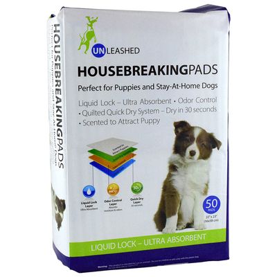 Unleashed Housebreaking Pads 50PK