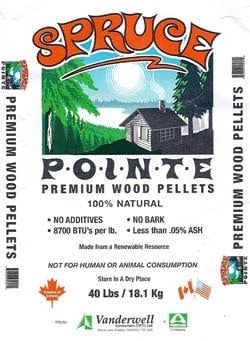 Spruce Pointe Wood Pellets 40LB